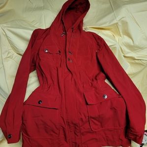 Kristen Blake Red Coat New